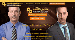 Desktop Screenshot of calgarycriminallawyer.com